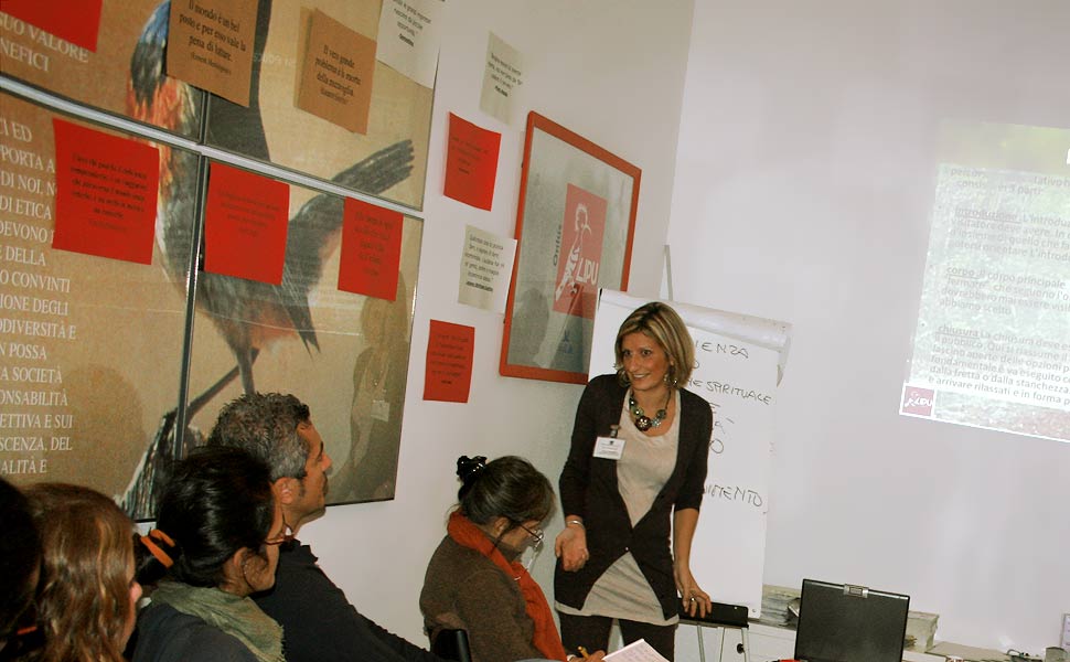 Workshop per gli insegnanti (foto: Archivio Lipu)