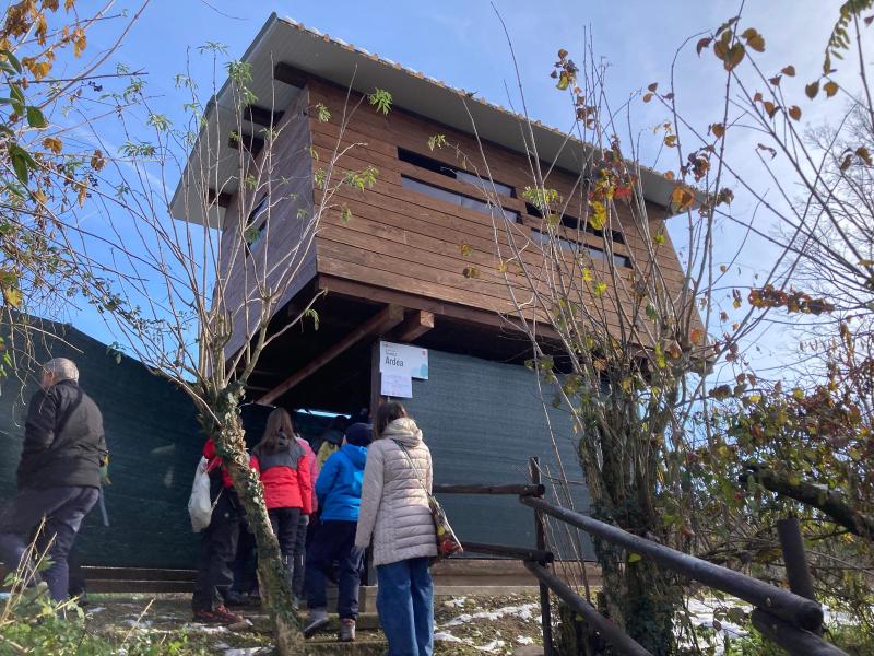 La nuova torretta di osservazione "Ardea"
