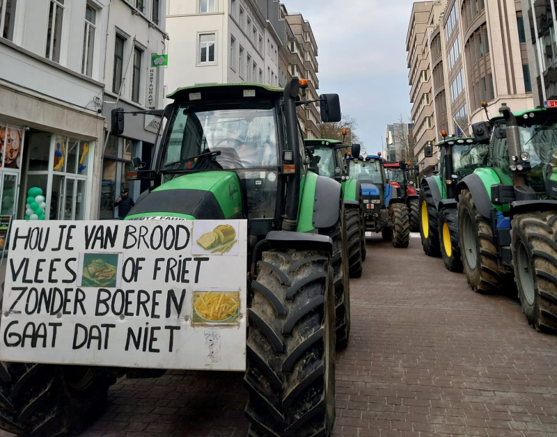 Proteste di agricoltori