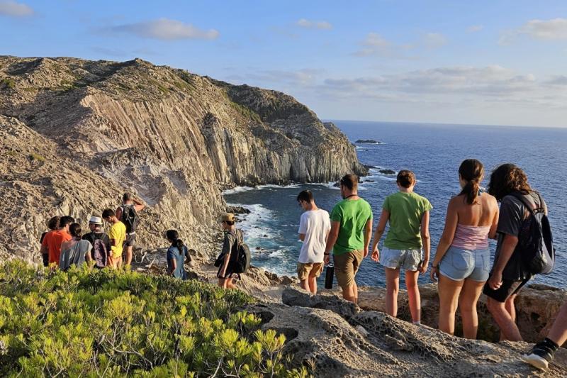 Un campo nell'Oasi Lipu Carloforte