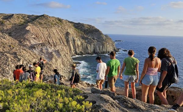 Un campo nell'Oasi Lipu Carloforte