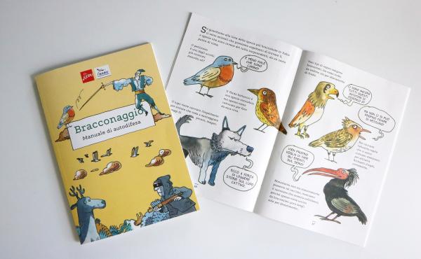 Il fumetto sul bracconaggio della Lipu